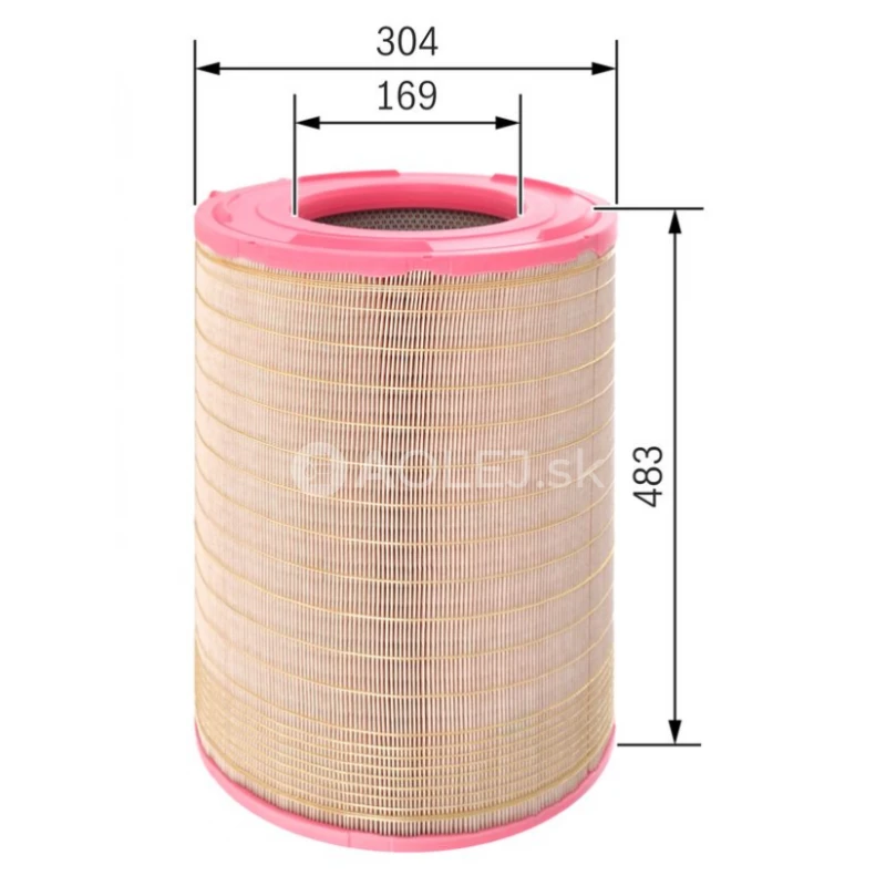 Vzduchov&yacute; filter S0540 Bosch F026400540