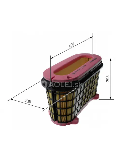 Vzduchov&yacute; filter S0689 Bosch F026400689