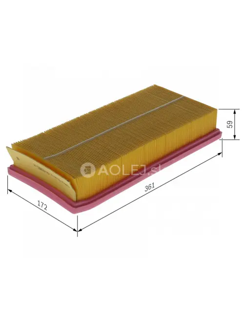 Vzduchov&yacute; filter S0739 Bosch F026400739
