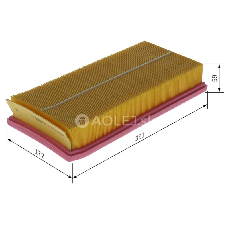 Vzduchov&yacute; filter S0739 Bosch F026400739