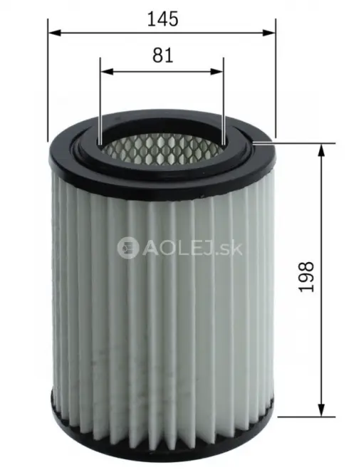 Vzduchov&yacute; filter S0665 Bosch F026400665
