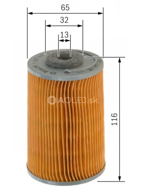Palivov&yacute; filter N1261 Bosch 1457431261