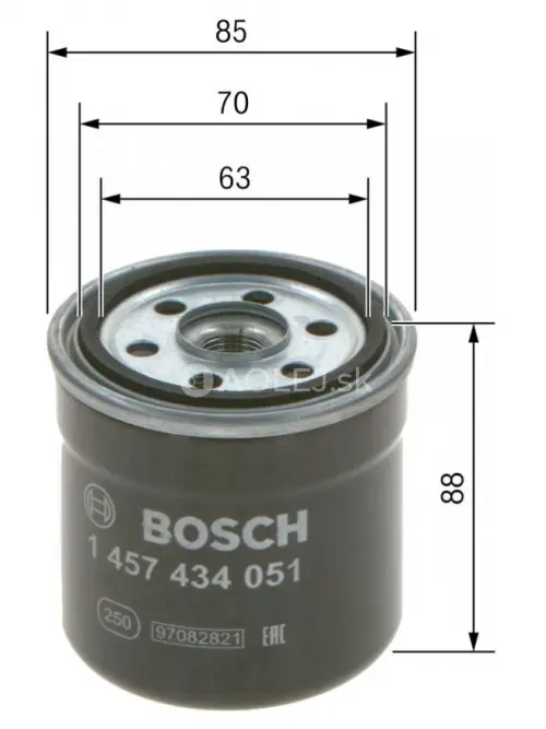 Palivov&yacute; filter N4051 Bosch 1457434051
