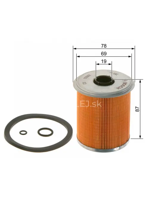 Palivov&yacute; filter N2521 Bosch F026402521