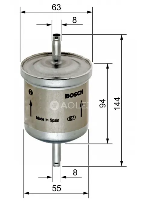 Palivov&yacute; filter F5280 Bosch 0450905280