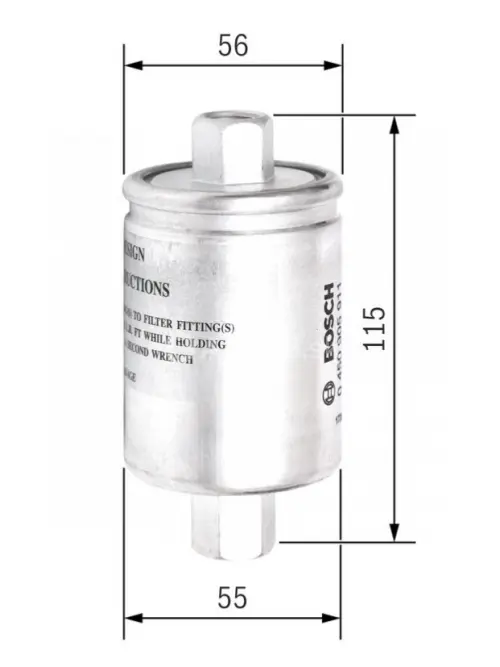Palivov&yacute; filter F5911 Bosch 0450905911