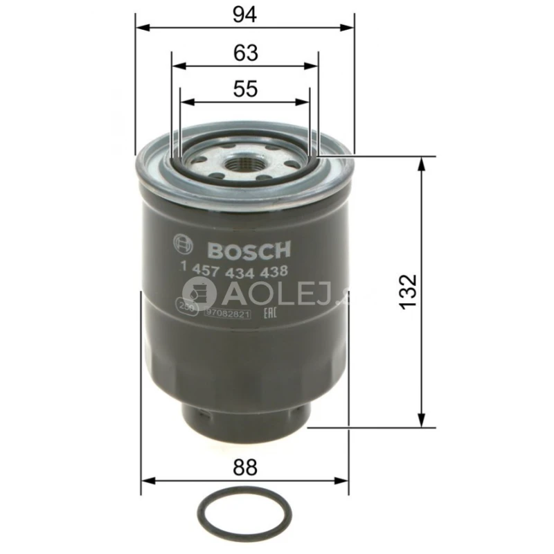Palivov&yacute; filter N4438 Bosch 1457434438