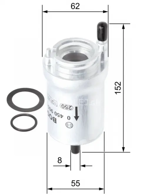 Palivov&yacute; filter F5925 Bosch 0450905925