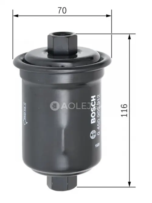 Palivov&yacute; filter F5912 Bosch 0450905912