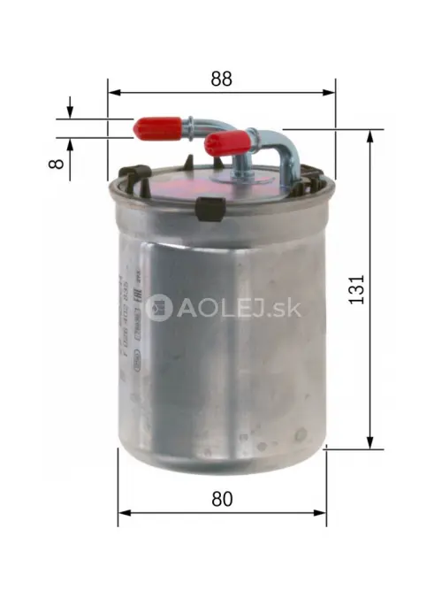 Palivov&yacute; filter N2835 Bosch F026402835