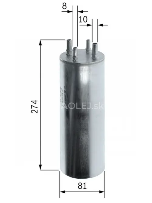 Palivov&yacute; filter N6467 Bosch 0450906467