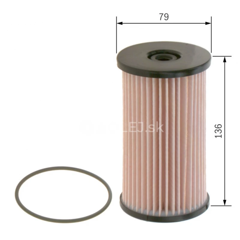 Palivov&yacute; filter N0008 Bosch 1457070008
