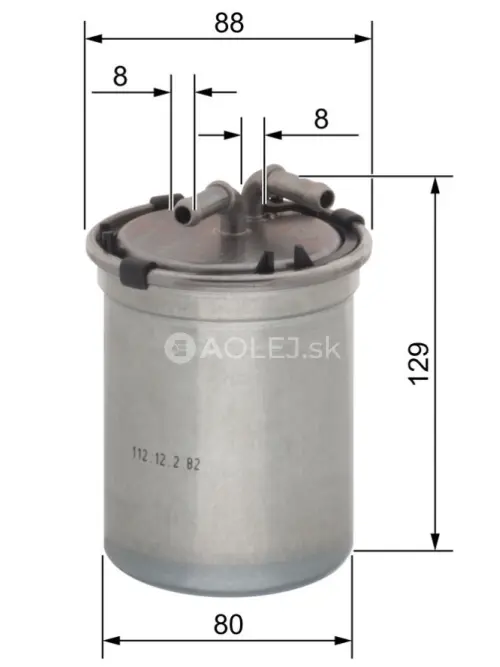 Palivov&yacute; filter N6500 Bosch 0450906500