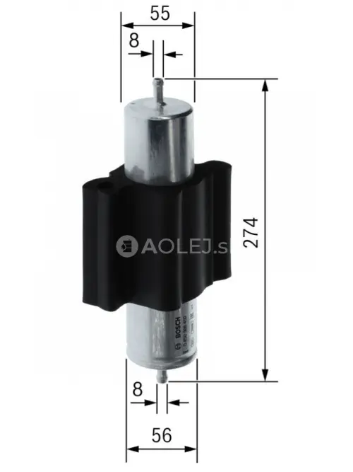 Palivov&yacute; filter N6450 Bosch 0450906450