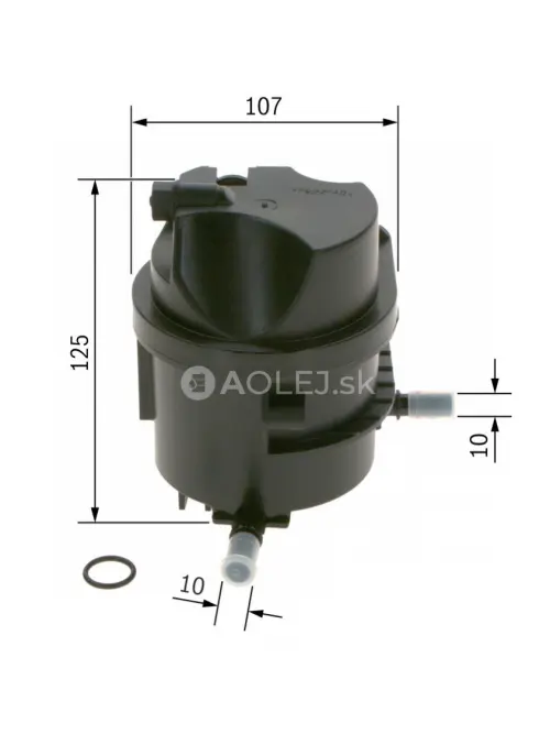 Palivov&yacute; filter N7007 Bosch 0450907007