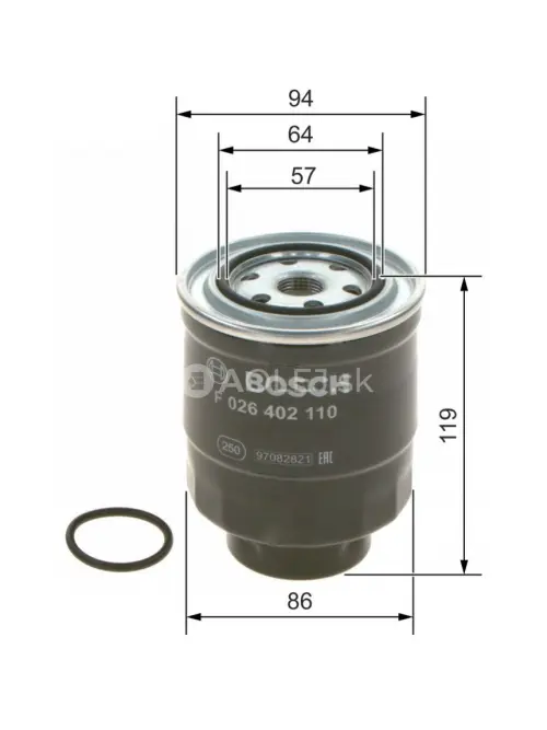Palivov&yacute; filter N2110 Bosch F026402110