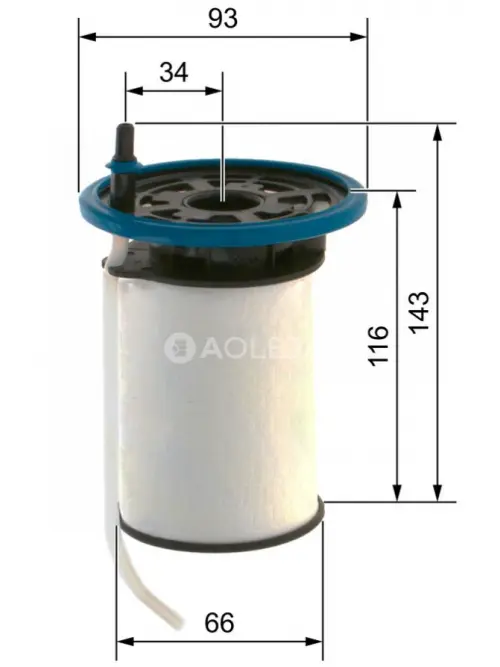 Palivov&yacute; filter N2212 Bosch F026402212