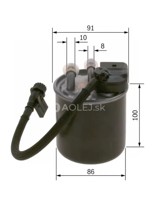 Palivov&yacute; filter N2840 Bosch F026402840