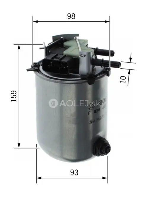 Palivov&yacute; filter N2288 Bosch F026402288