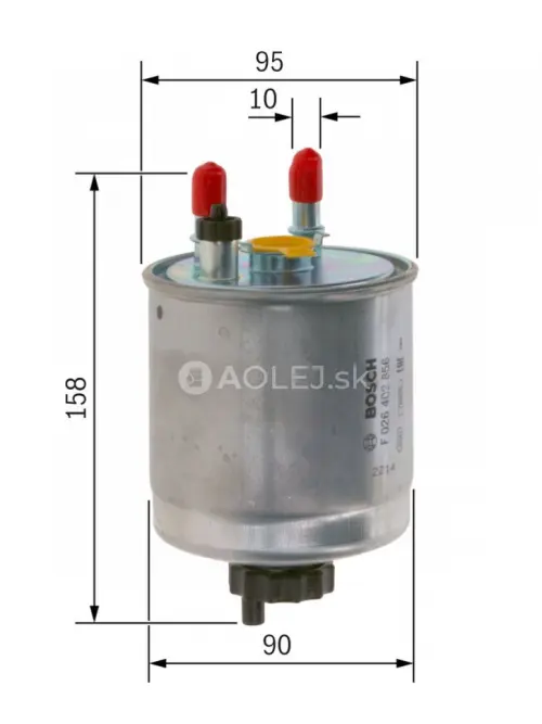 Palivov&yacute; filter N2856 Bosch F026402856