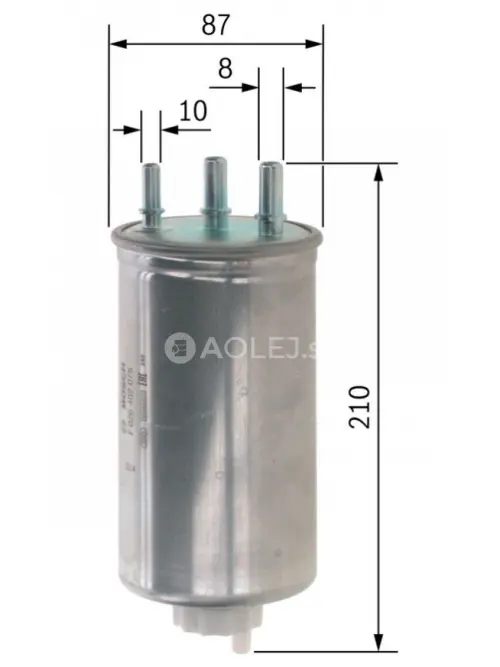 Palivov&yacute; filter N2075 Bosch F026402075