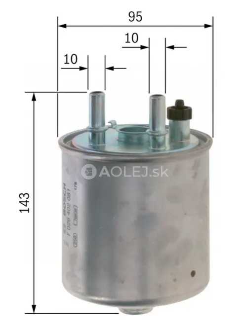 Palivov&yacute; filter N2081 Bosch F026402081