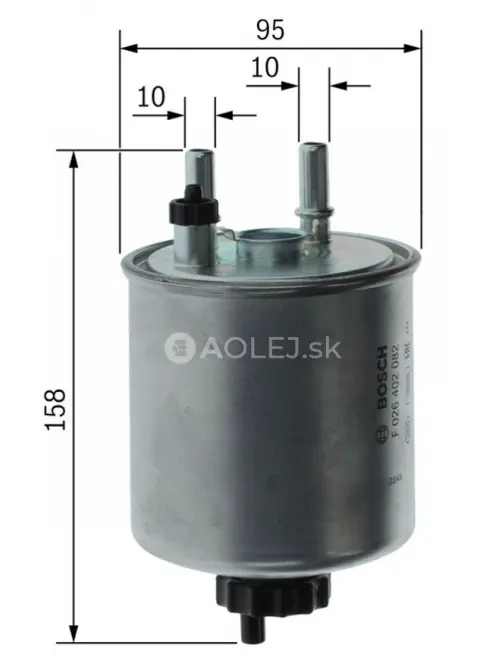 Palivov&yacute; filter N2082 Bosch F026402082
