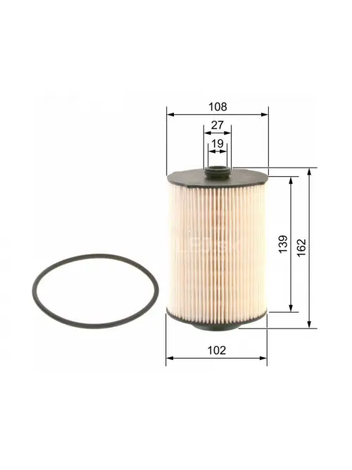 Palivov&yacute; filter N2268 Bosch F026402268