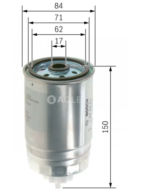 Palivov&yacute; filter N4460 Bosch 1457434460