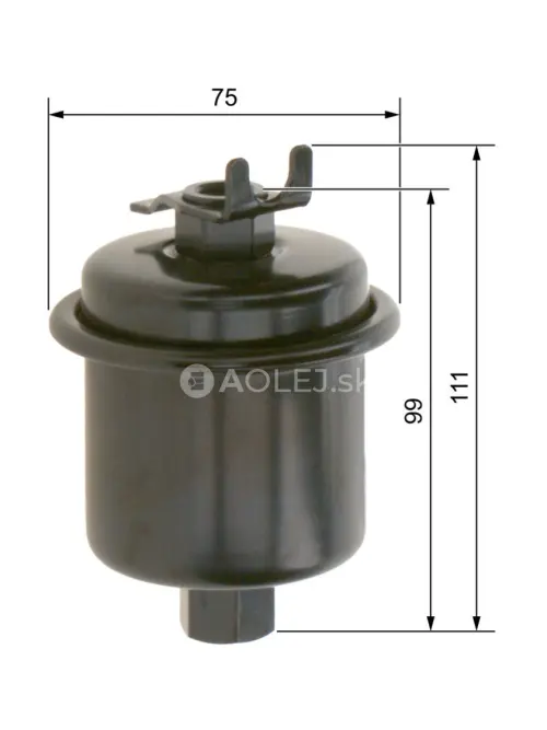 Palivov&yacute; filter F5916 Bosch 0450905916