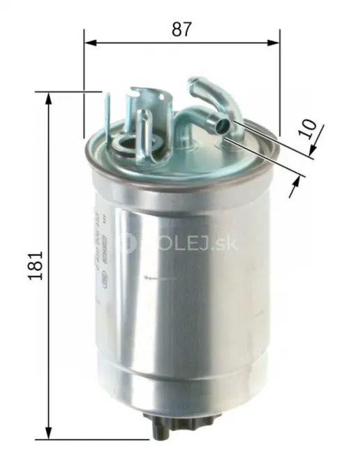 Palivov&yacute; filter N6453 Bosch 0450906453