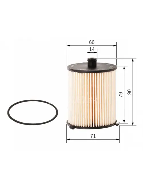 Palivov&yacute; filter N2810 Bosch F026402810