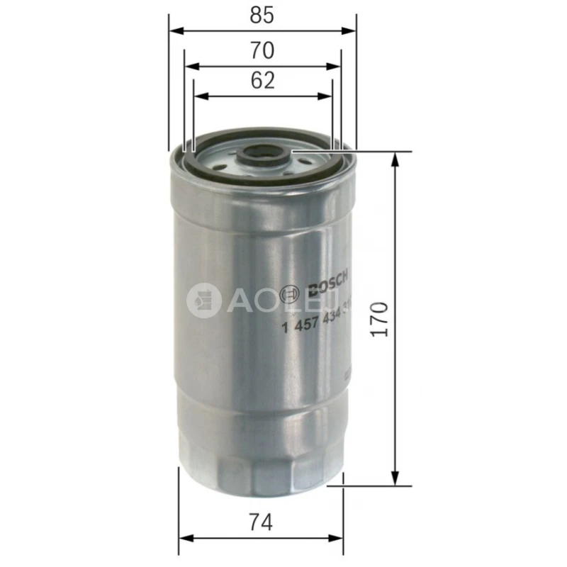 Palivov&yacute; filter N4310 Bosch 1457434310