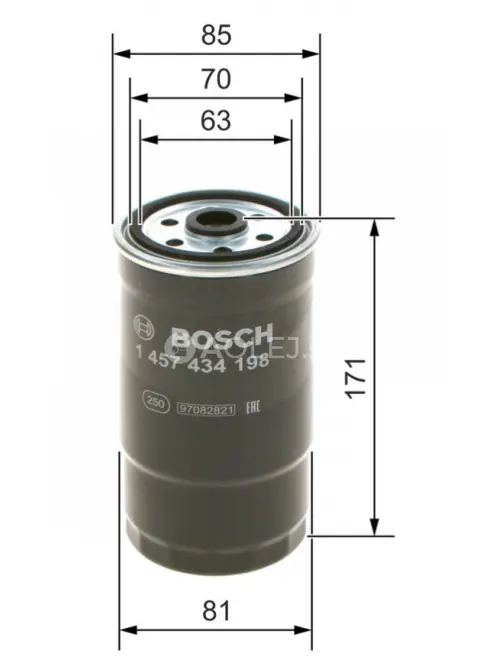 Palivov&yacute; filter N4198 Bosch 1457434198