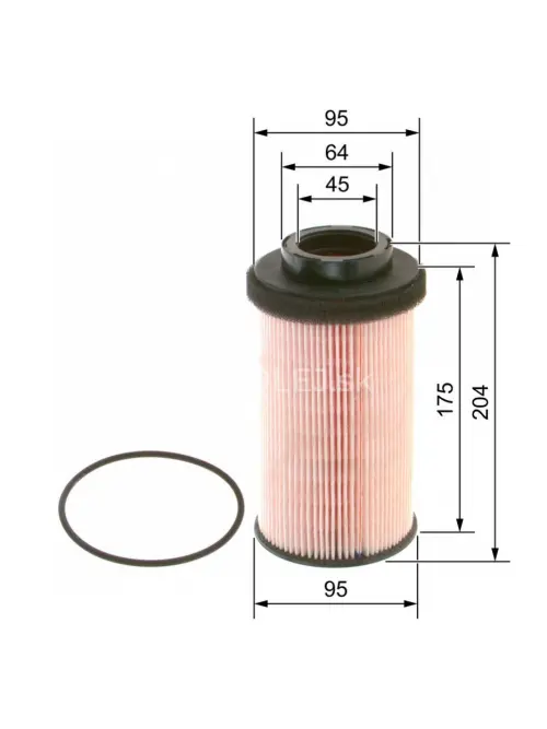 Palivov&yacute; filter N9655 Bosch 1457429655