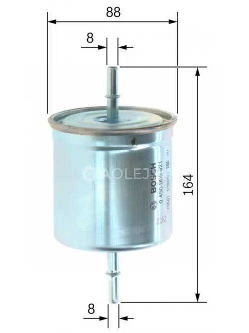 Palivov&yacute; filter F5921 Bosch 0450905921