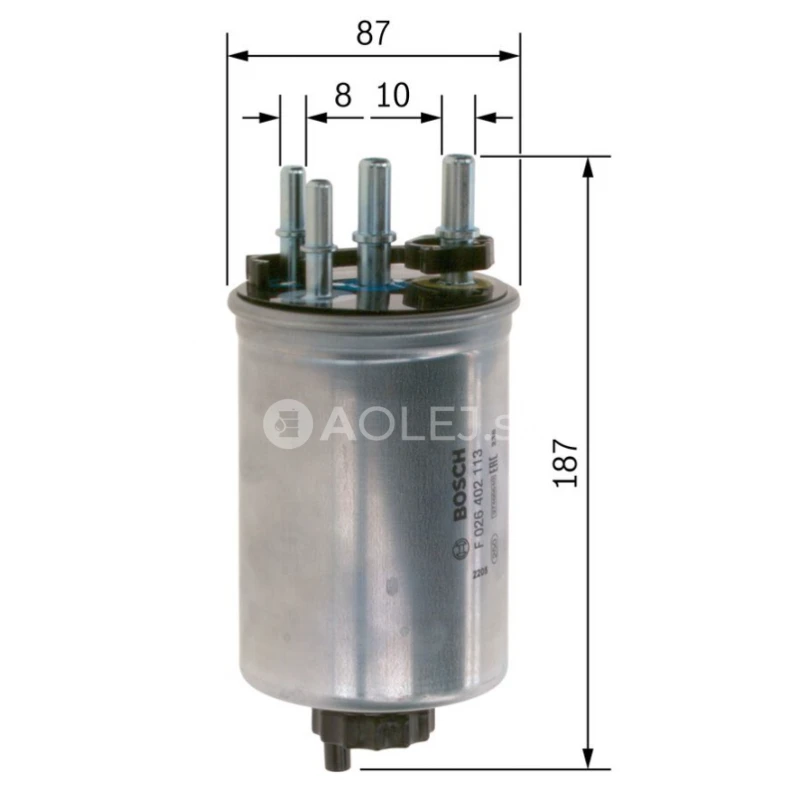 Palivov&yacute; filter N2113 Bosch F026402113