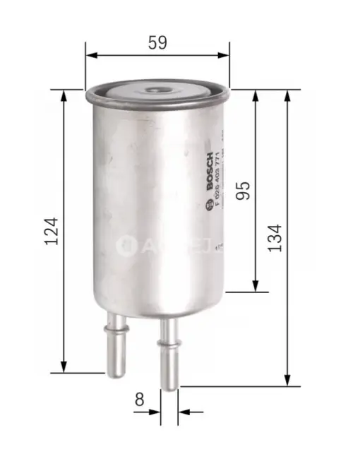 Palivov&yacute; filter F3771 Bosch F026403771