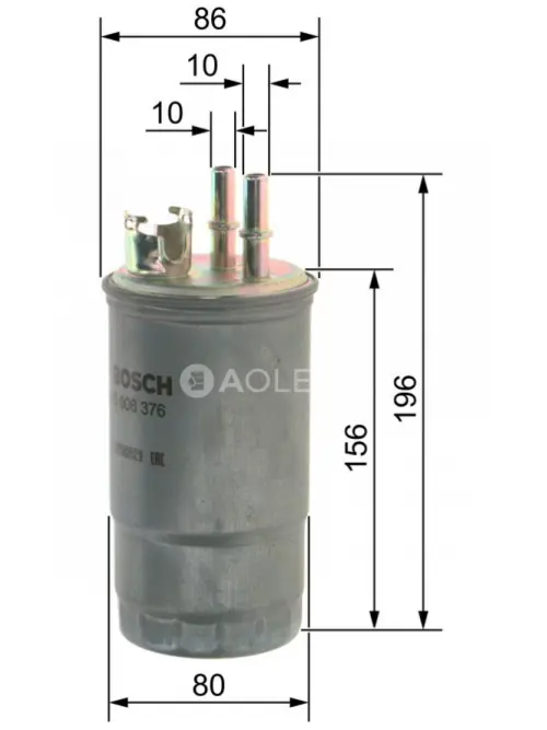 Palivov&yacute; filter N6376 Bosch 0450906376