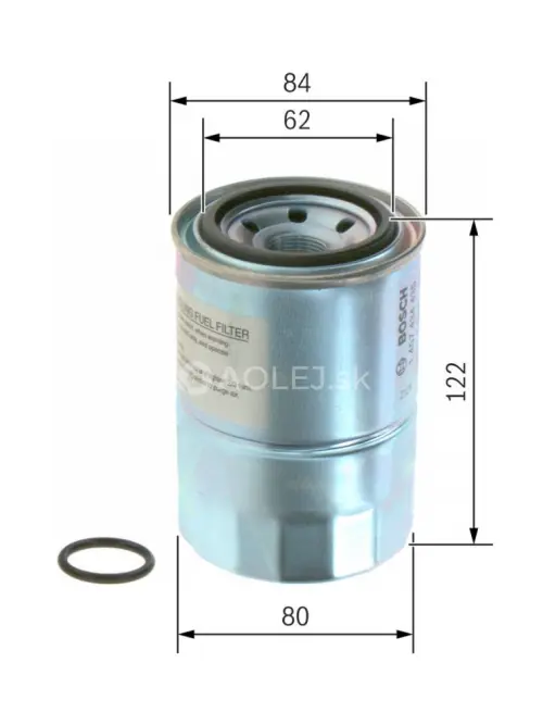 Palivov&yacute; filter N4435 Bosch 1457434435