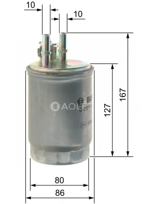 Palivov&yacute; filter N6357 Bosch 0450906357