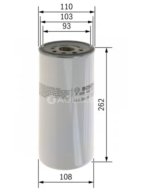 Palivov&yacute; filter N2141 Bosch F026402141