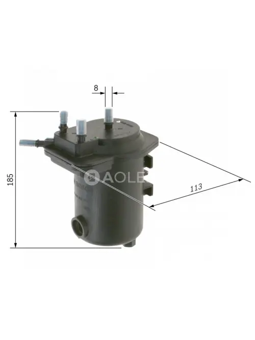 Palivov&yacute; filter N7012 Bosch 0450907012