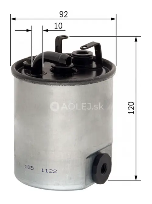 Palivov&yacute; filter N2044 Bosch F026402044
