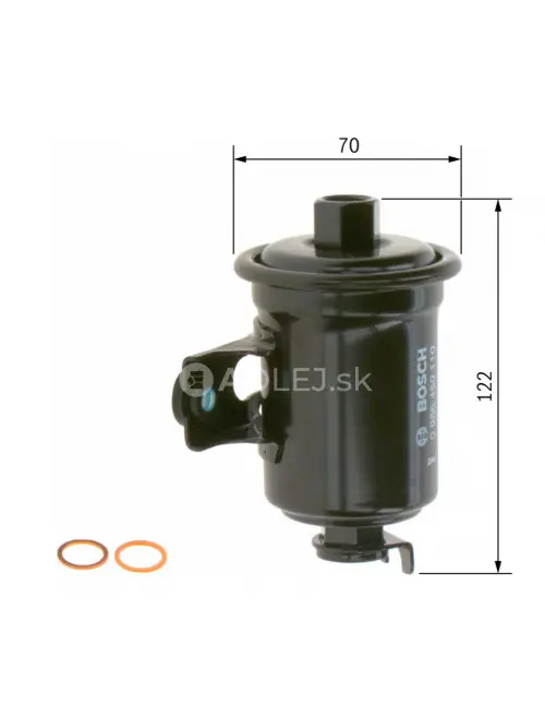 Palivov&yacute; filter F0110 Bosch 0986450110