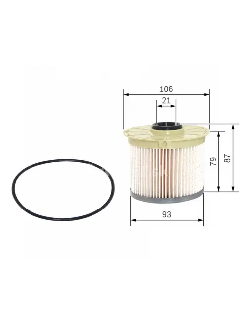 Palivov&yacute; filter N2861 Bosch F026402861