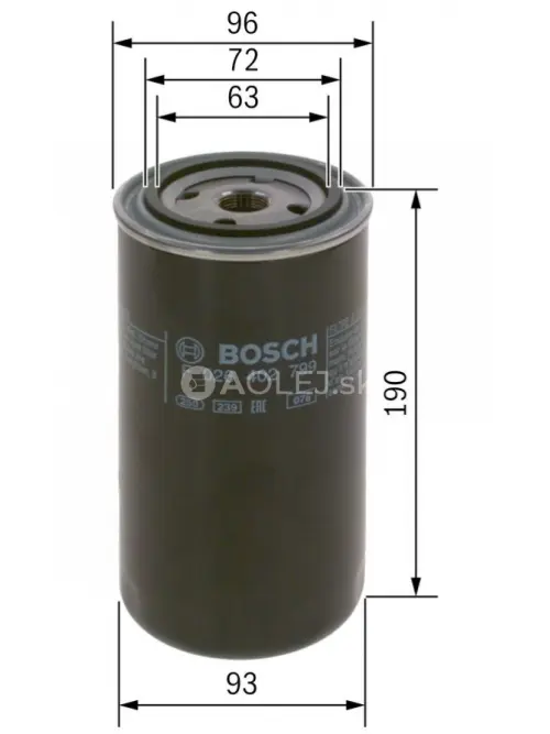 Palivov&yacute; filter N2799 Bosch F026402799