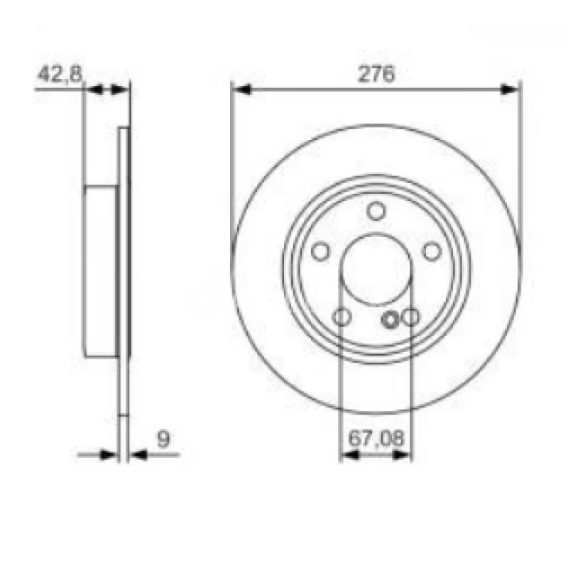 Palivov&yacute; filter Bosch 1457434050