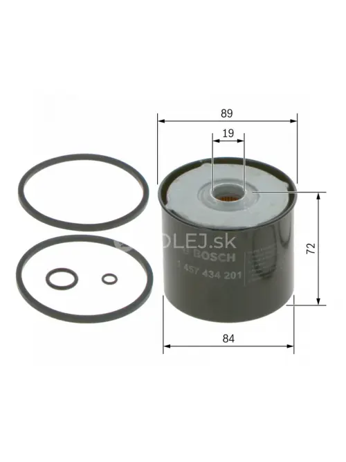 Palivov&yacute; filter N4201 Bosch 1457434201
