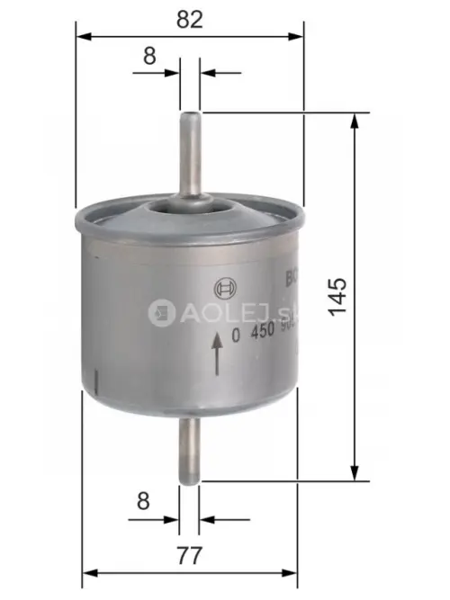 Palivov&yacute; filter F5324 Bosch 0450905324